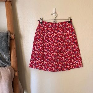 Retro Floral Skort - 4